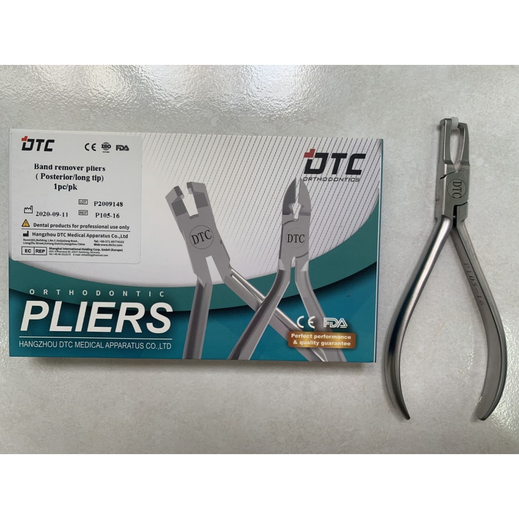 Kềm tháo khâu_DTC (Posterior  band removers with long tip)_Dùng trong nha khoa_Chỉnh nha [Ảnh thật][Chính hãng]