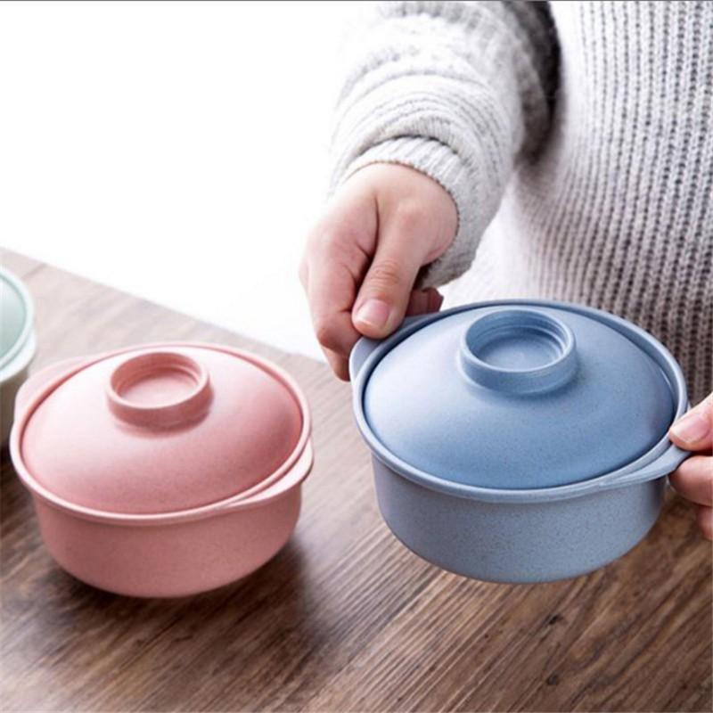 Nồi ăn mì lúa mạch có nắp