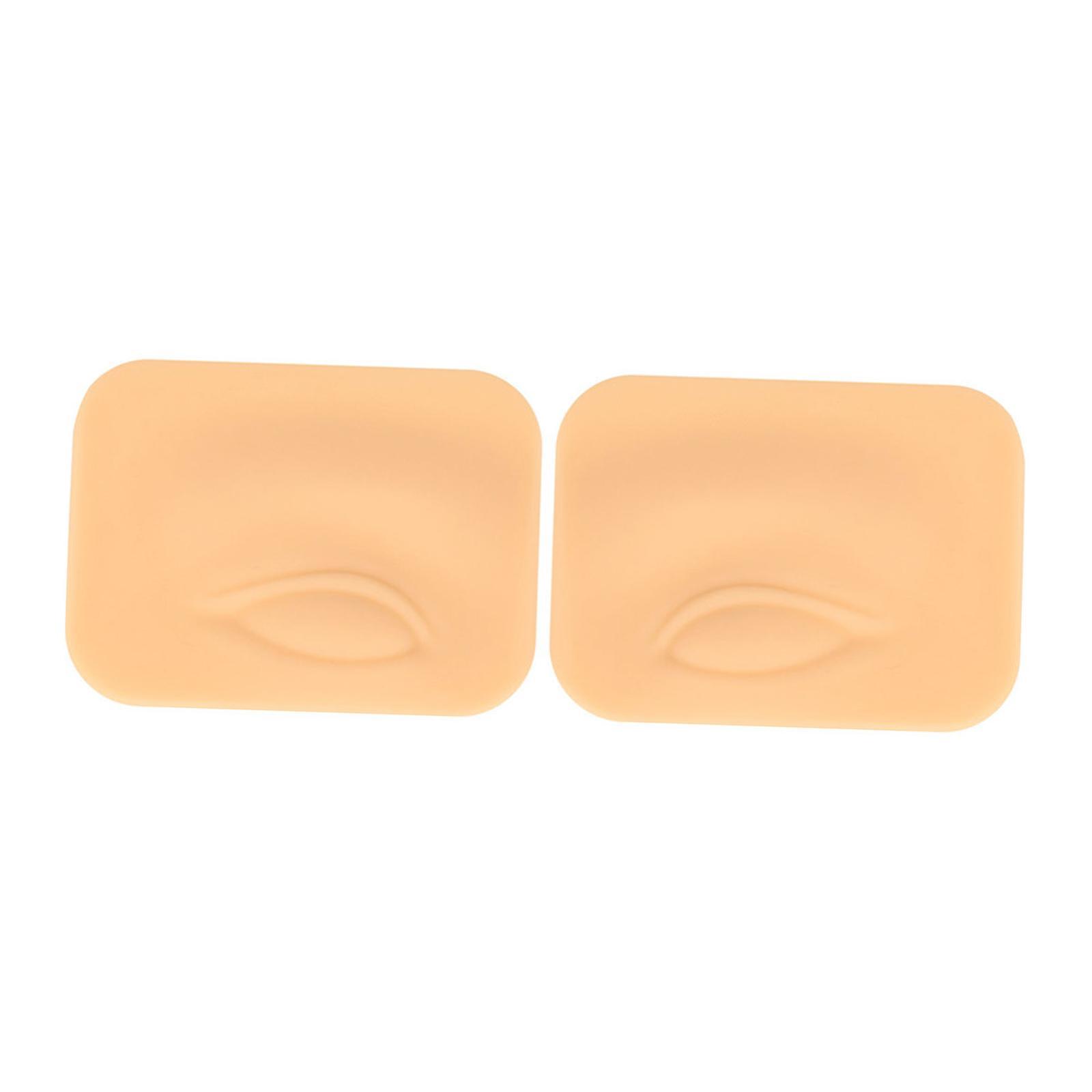 1 Pair Tattoo Practice Skin for Eyebrows Makeup Training Practice Board