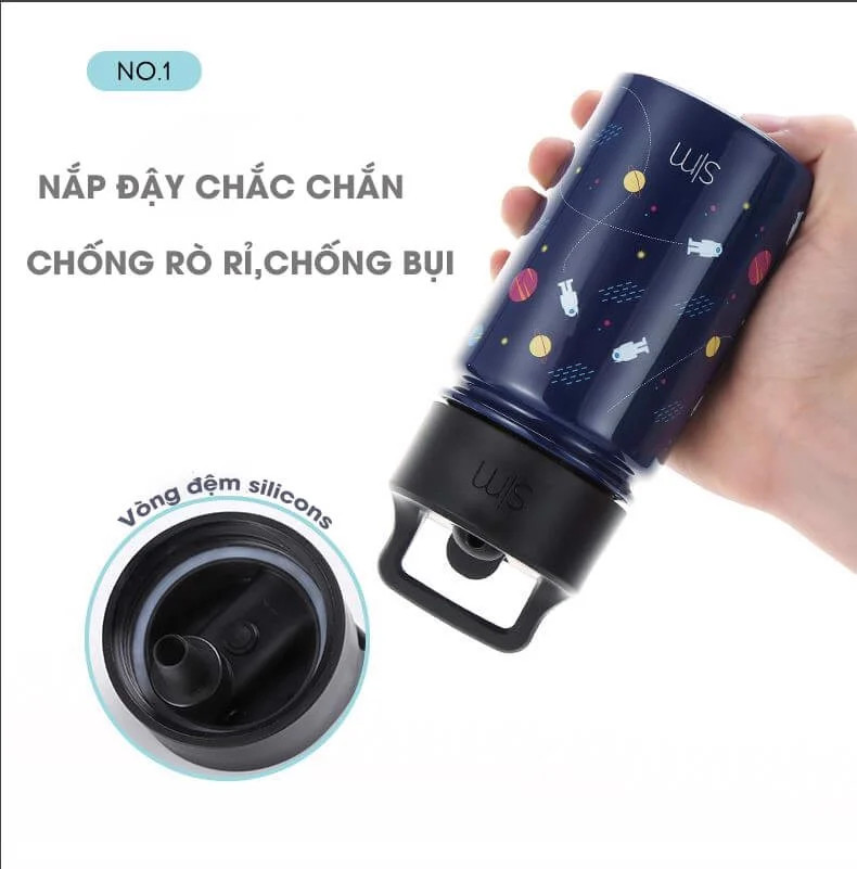 Bình giữ nhiệt thép không gỉ Simple Modern Summit Kids Bottle 355ml (12oz)