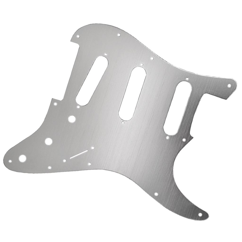 Adhesive Acoustic Guitar Pickguard Scratch Plate Silver