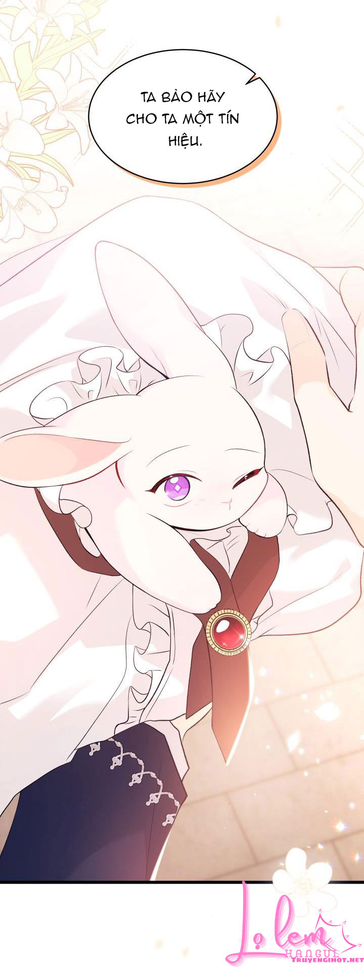mối liên kết giữa báo đen và bé thỏ chapter 44.2 35