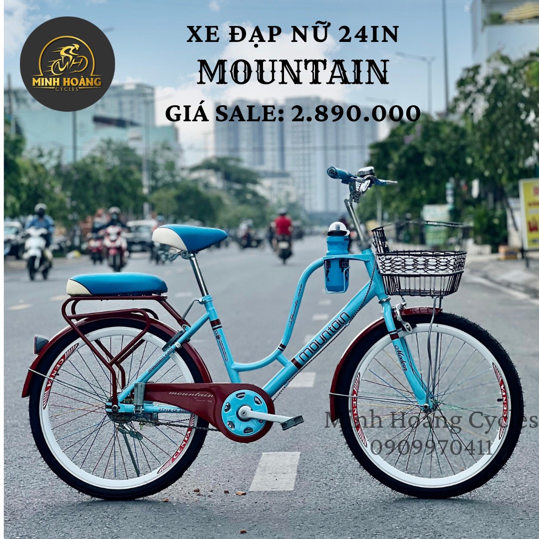 XE ĐẠP ĐƯỜNG PHỐ MINI MOUTAIN 24IN