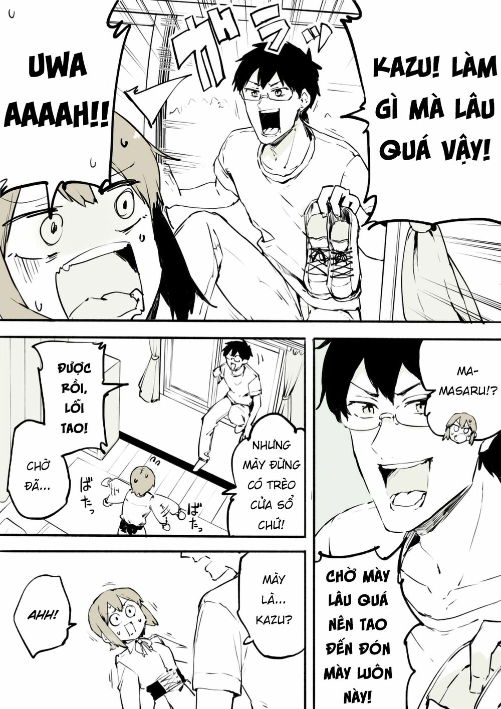 mình không thể ngừng crossdress được... chapter 1 3