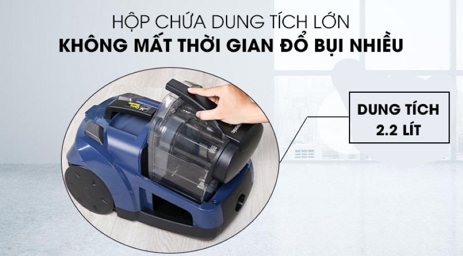 Máy hút bụi gia đình Panasonic MC - CL573AN49 - 1800W. Hàng chính hãng