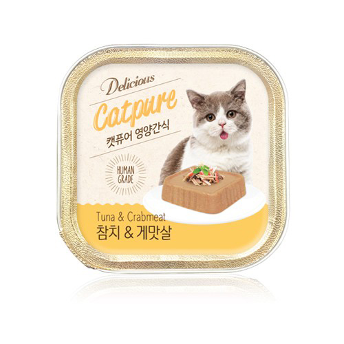 Pate dành mèo kén ăn nhất - Pate mèo Catpure từ hàn quốc 100g