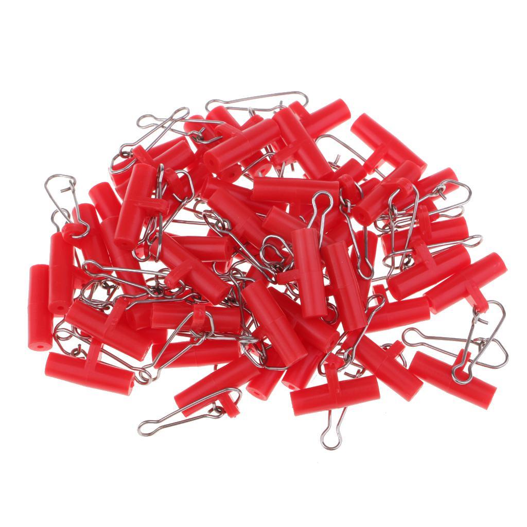 50 Pieces Sinker Slides with Nice Snaps