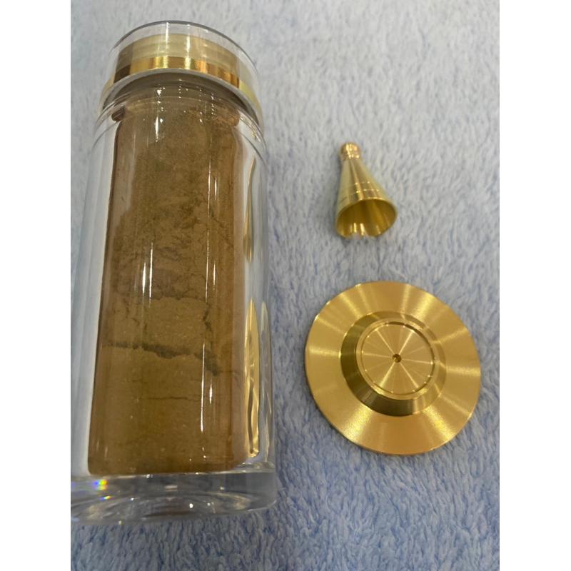 Combo trải nghiệm bộ tạo khuôn nụ trầm bằng đồng đúc size to nặng 76gram và 20gram bột trầm rừng mùi rất thơm!