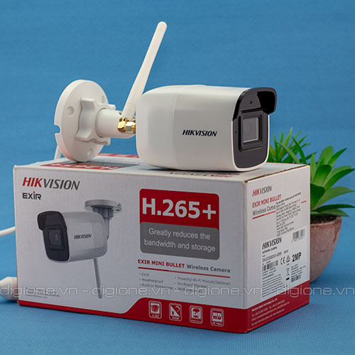 Camera IP hồng ngoại không dây 2.0 Megapixel HIKVISION DS-2CD2021G1-IDW1(D) - Hàng Chính Hãng