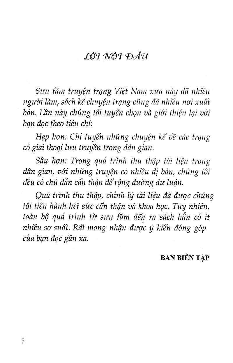 Kể Chuyện Trạng Việt Nam (Tái Bản)