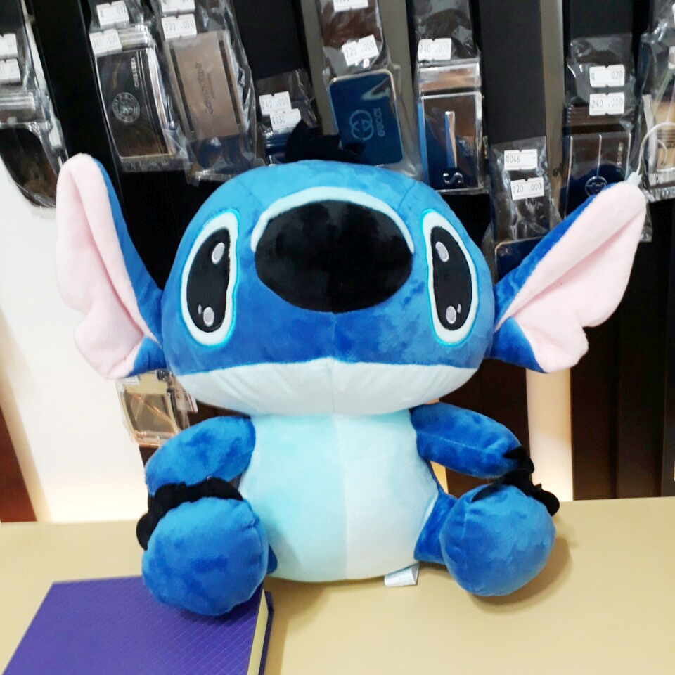 Gấu bông stitch nhồi bông size 40cm màu xanh đậm