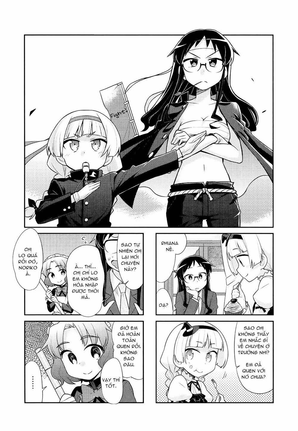 majyo to houki to kurobuchi megane chapter 26 2