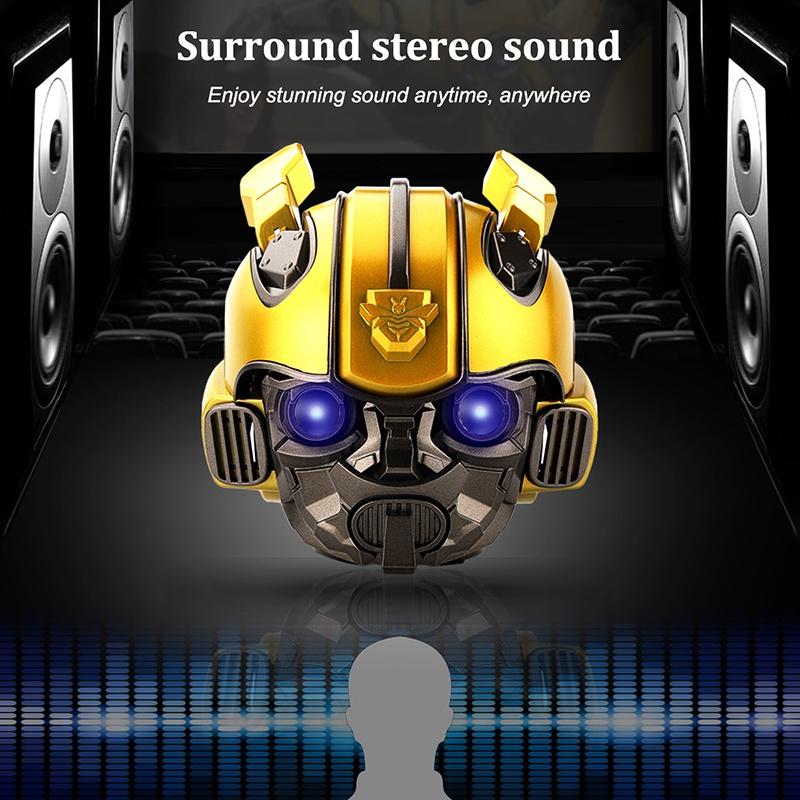 Loa bluetooth Không Dây Bumblebee Âm Thanh Siêu Trầm Và Phụ Kiện