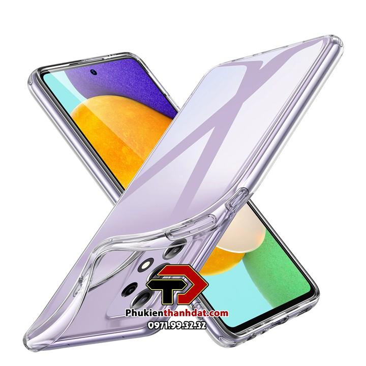 Ốp lưng dành cho SamSung A52/A52 5G, SamSung A72/A72 5G silicone dẻo trong suốt