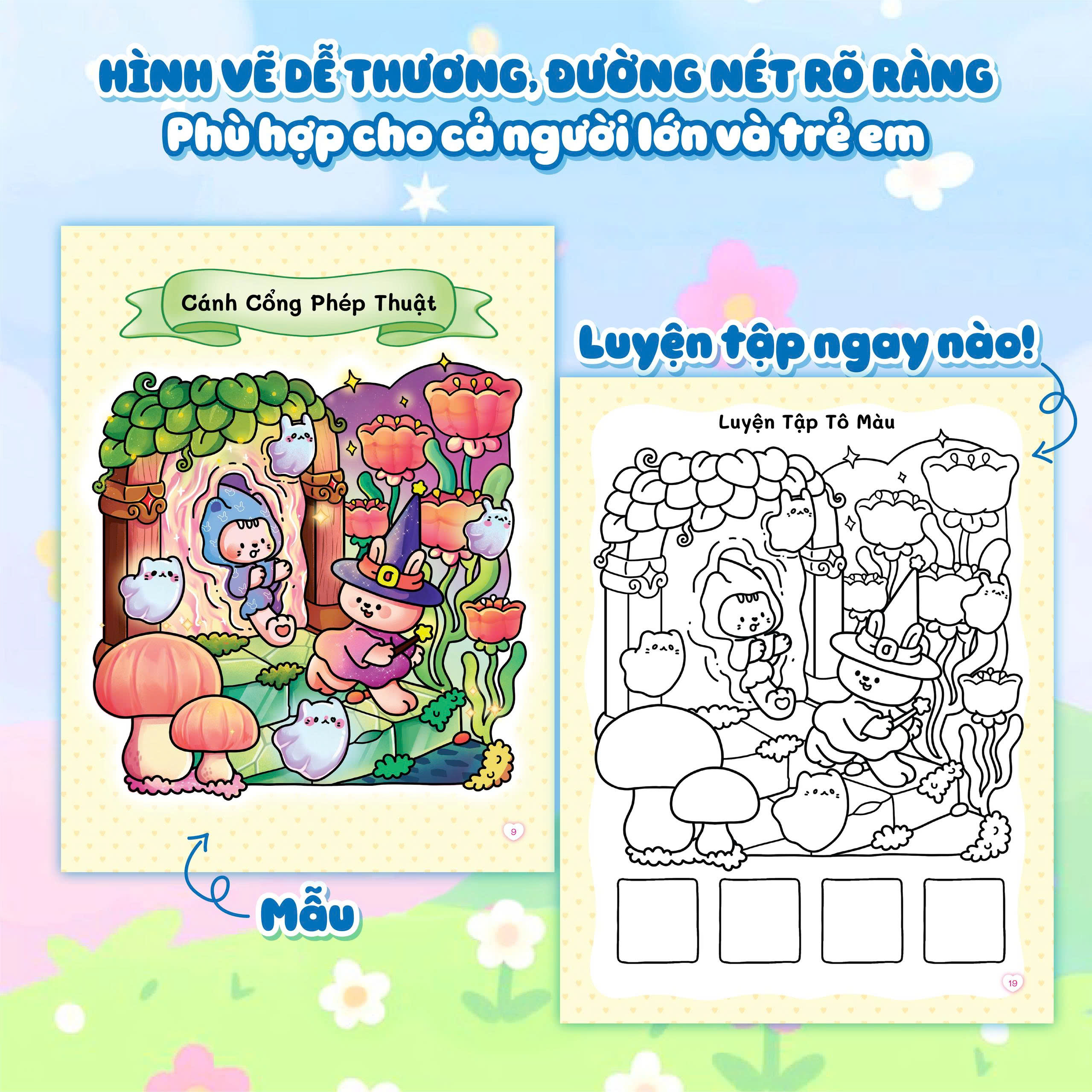 Tô màu - Thế giới phép thuật