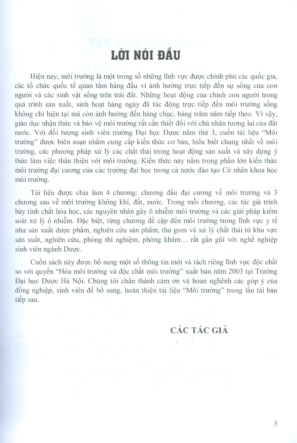 Môi Trường