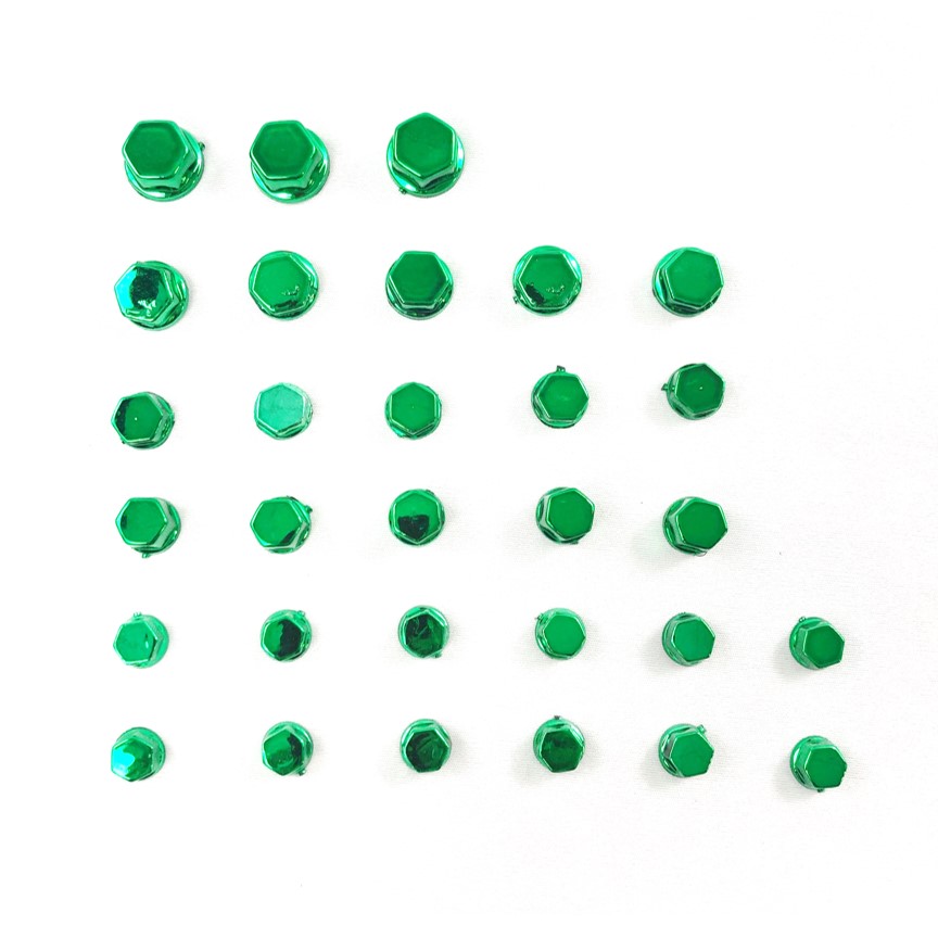 Chụp Ốc Kiểu Lục Giác Trang Trí Xe Máy Green Networks