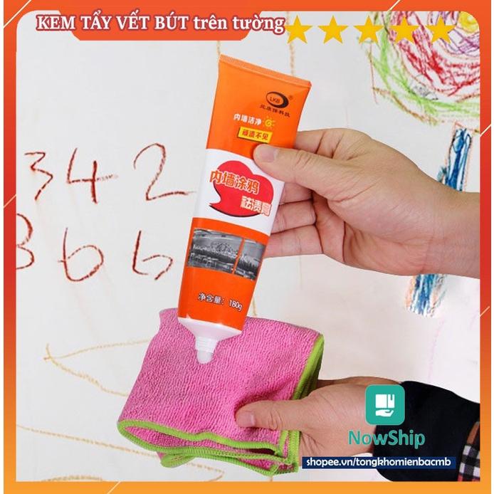 Kem TẨY XÓA VẾT BẨN, XÓA VẾT BÚT VẼ trên tường