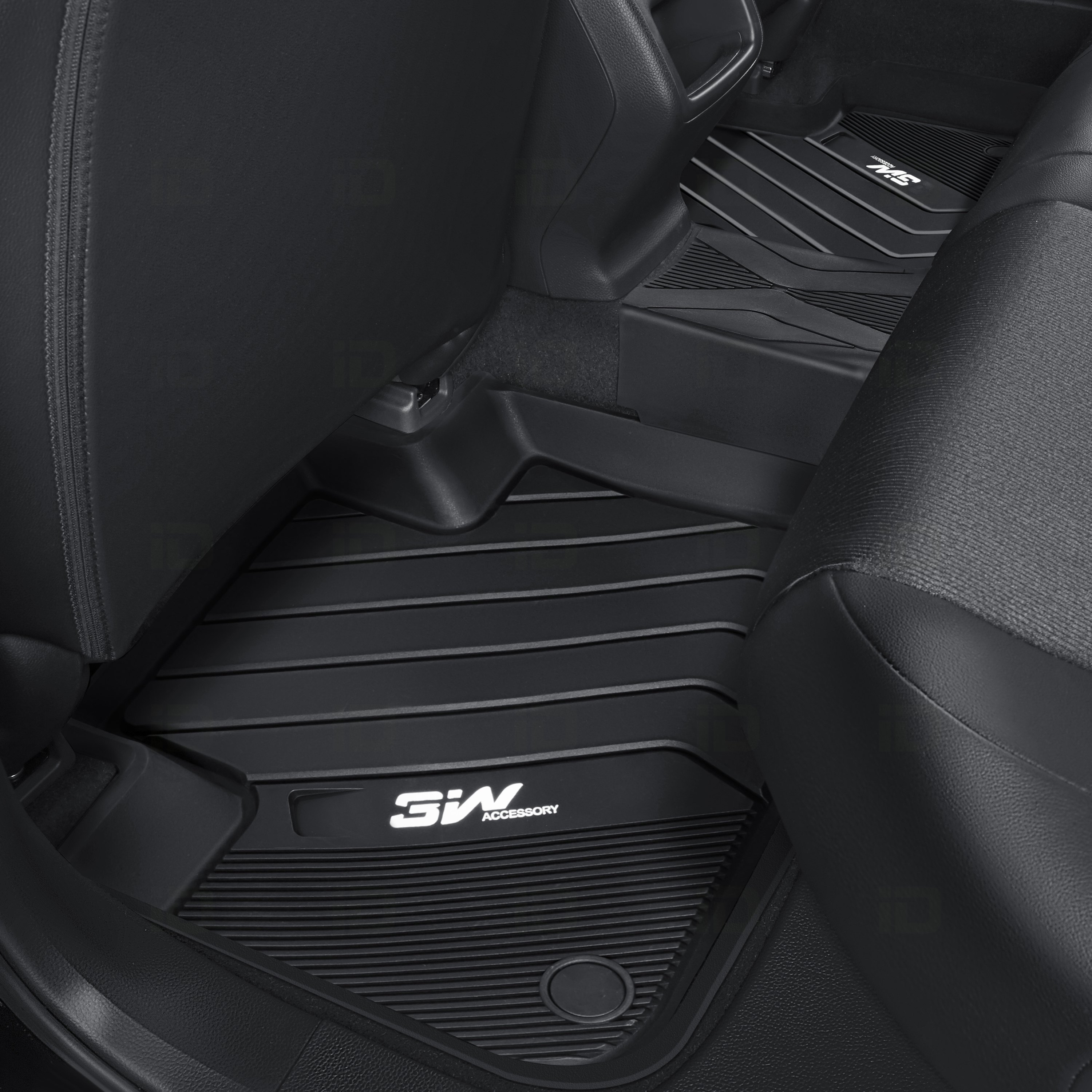 Thảm lót sàn xe ô tô dành cho BMW X3 2010 - 2018  Nhãn hiệu Macsim 3W chất liệu nhựa TPE đúc khuôn cao cấp - màu đen