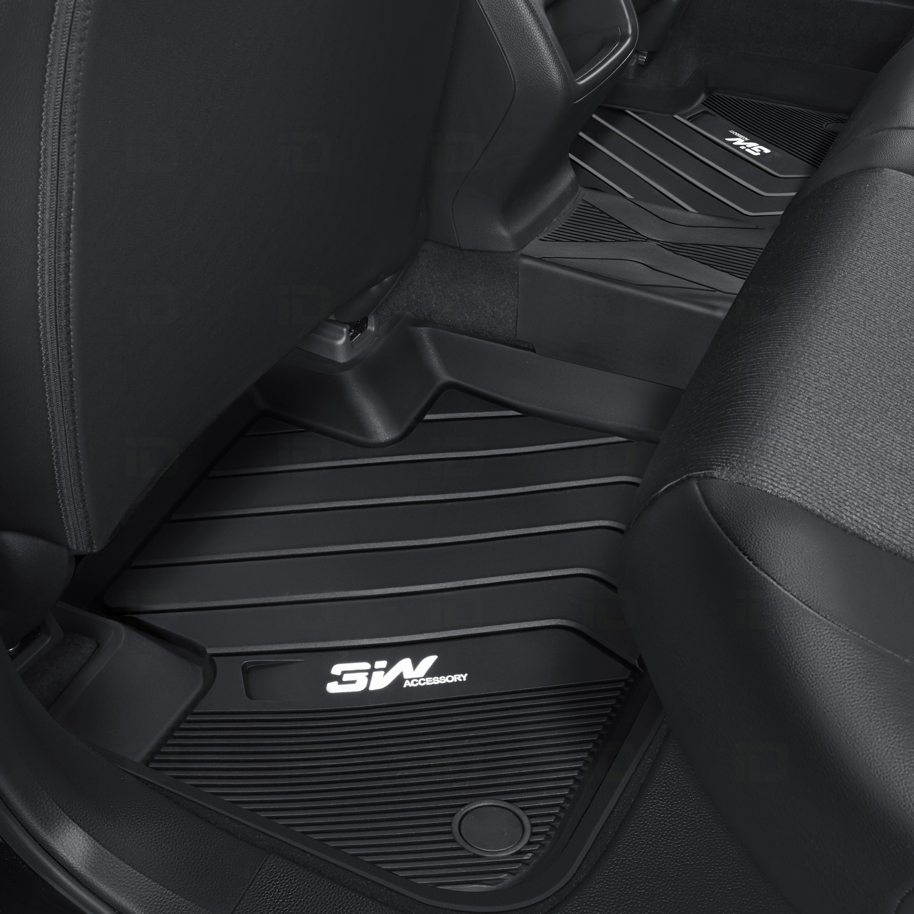 Thảm lót sàn xe ô tô dành cho BMW X3 2010 - 2018 Nhãn hiệu Macsim 3W chất liệu nhựa TPE đúc khuôn cao cấp - màu đen