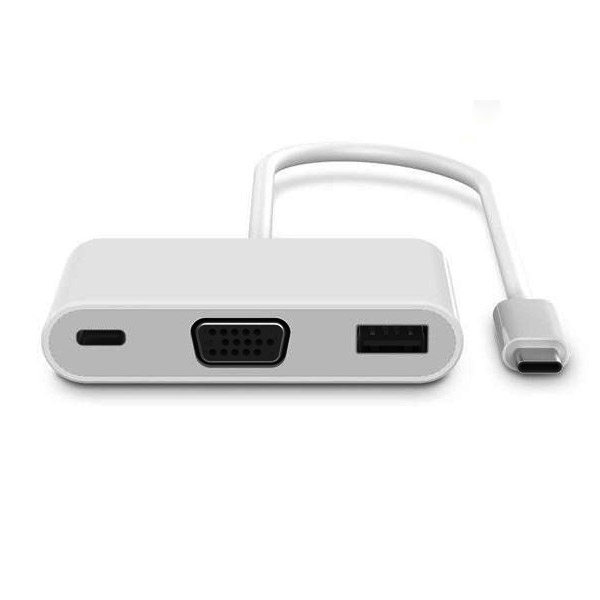 Cáp Chuyển Type C sang VGA-USB - TYPE C