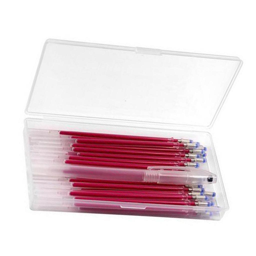 2x 40 Refills Fabric Marking Refills Replaceable Pen Refills with Box, Perfect for Fabrics in Various Colors Sewing Quilting Dressmaking
