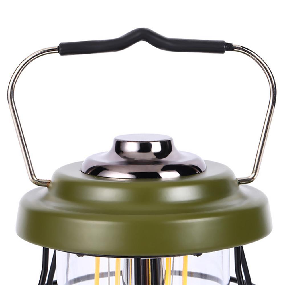 Rechargeable Camping Lantern Outdoor Travel Tent Light Lamp Garden Hanging Light for Yard Patio Lawn