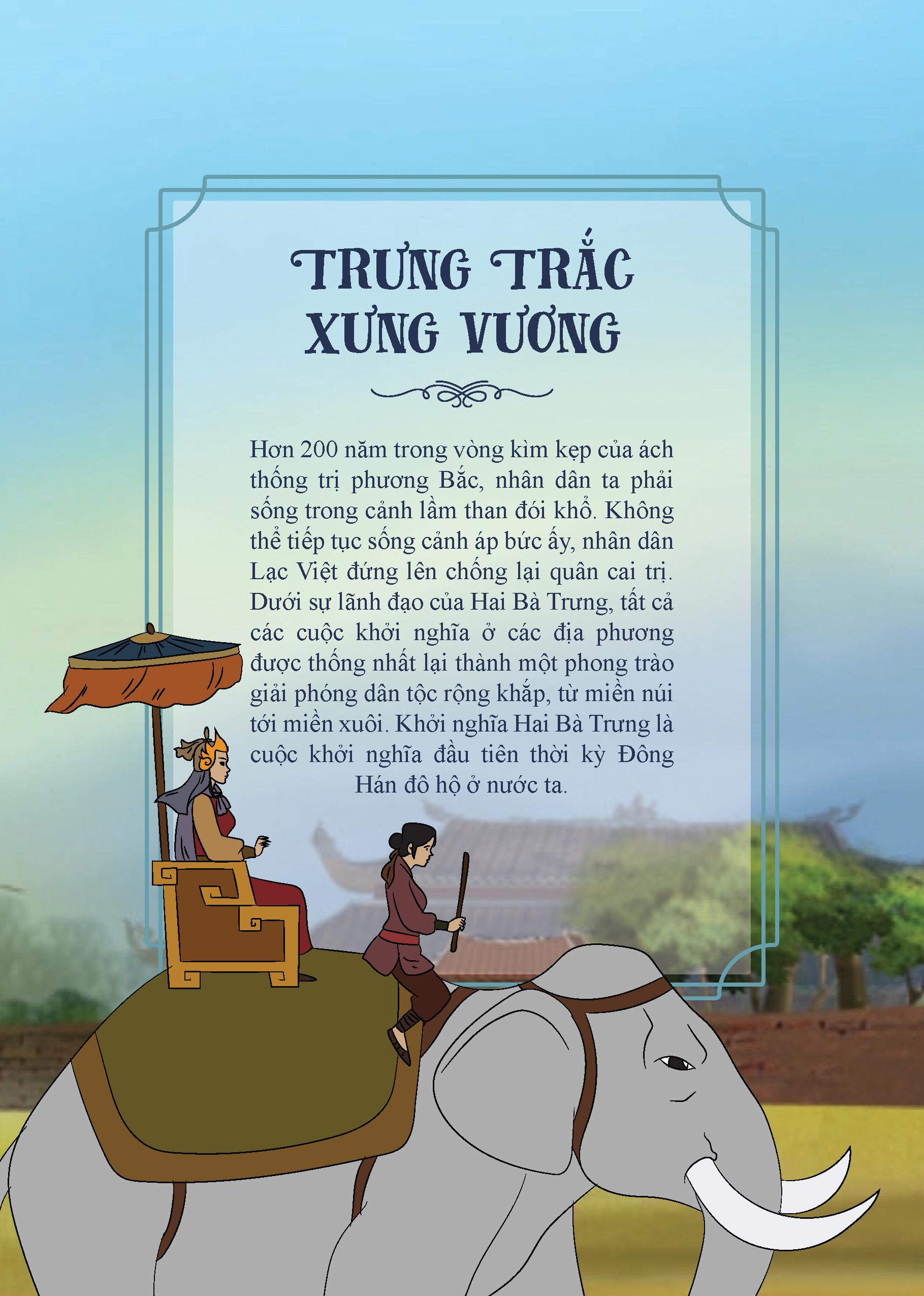 Bộ Truyện Tranh Lịch Sử Việt Nam - Khát Vọng Non Sông: Trưng Trắc Xưng Vương