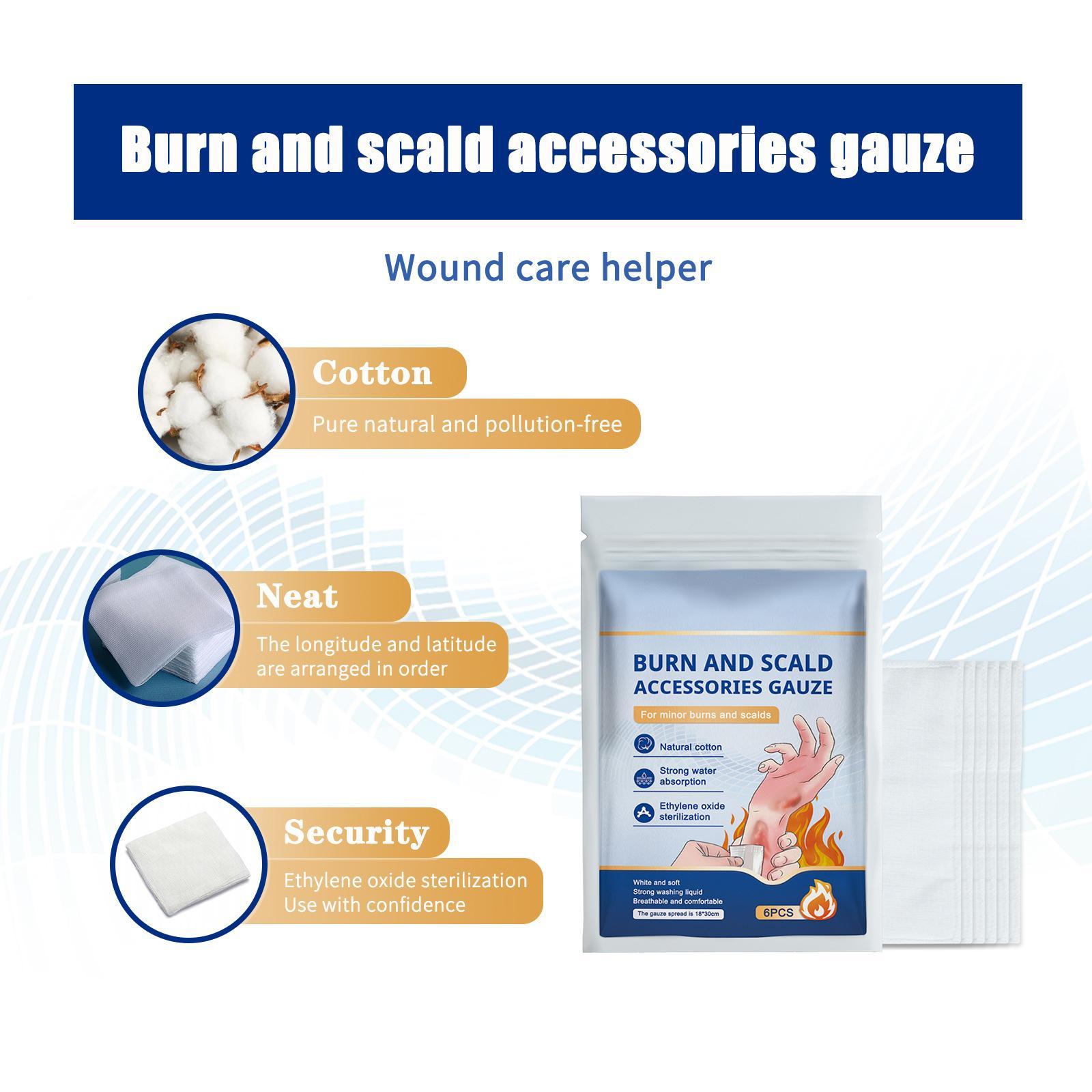 6Pieces Disposable Gauze Soft for Women girls Travel Disposable