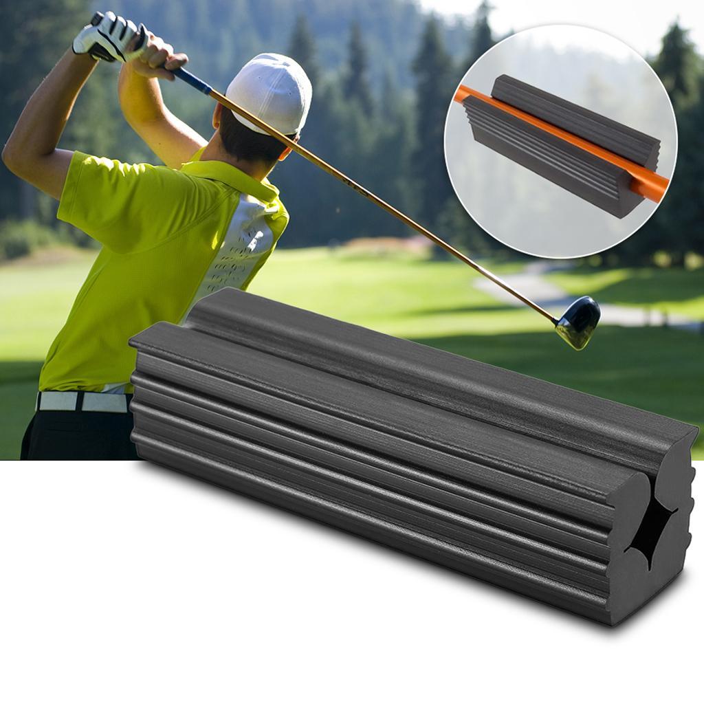 2pcs Rubber Golf Club Grip Vice Clamps Grips & Golf Club Carrier