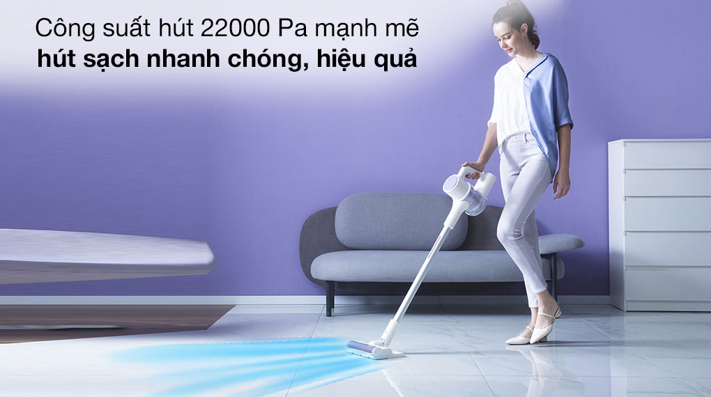 Cây hút bụi lau nhà chính hãng Xiaomi Roidmi Z1- Hàng chính hãng
