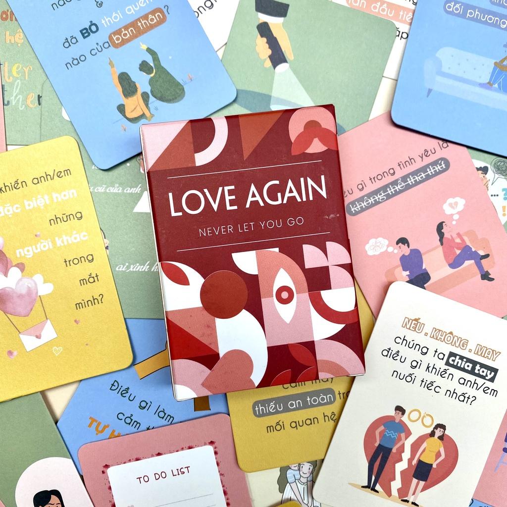 Bộ bài tình yêu &quot;LOVE AGAIN&quot; dành cho cặp đôi hoặc vợ chồng - Thấu hiểu cảm xúc, kết nối trái tim | Ghiền Mystery