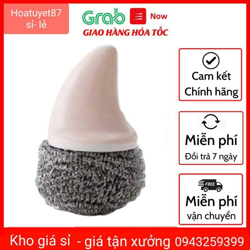 Cọ xoong nồi có tay cầm thông minh