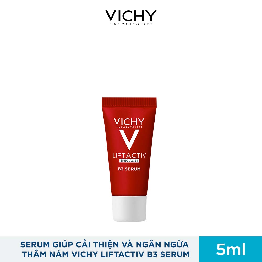 [GIFT] Bộ sản phẩm làm sạch, làm mềm da và cải thiện, ngăn ngừa đốm nâu, thâm nám Vichy Liftactiv B3 Dark Spots serum