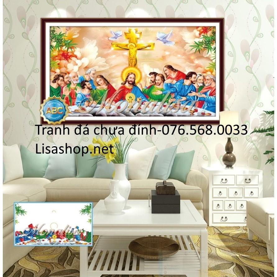 Tranh đính đá BỮA TIỆC LY Y8139 chưa đính