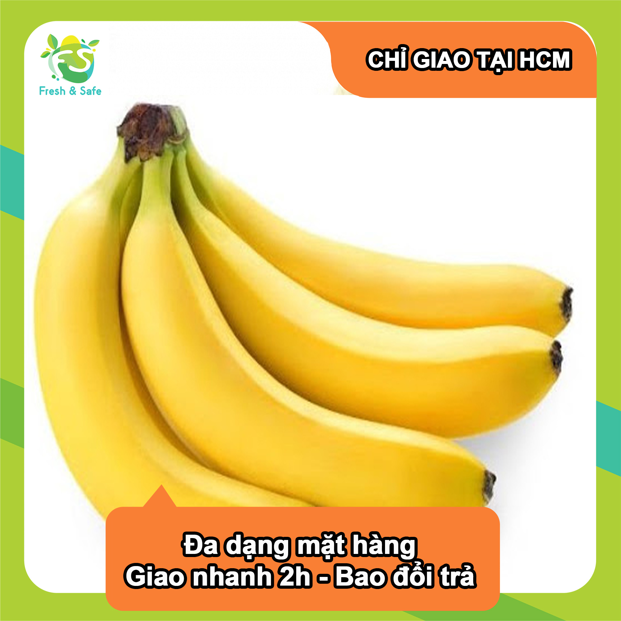 [CHỈ GIAO HCM] Chuối già/ Chuối tiêu/ Chuối hương - 1kg