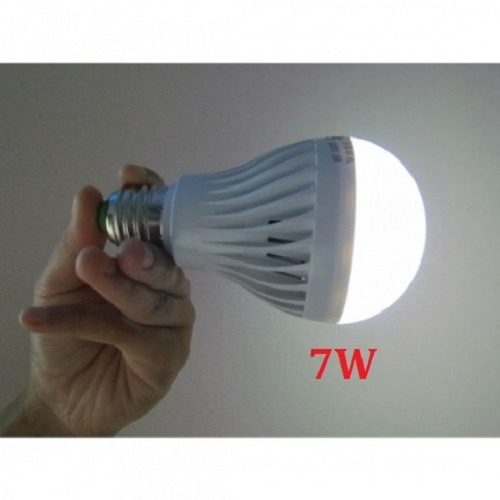 Combo 2 bóng đèn Led cảm ứng tích điện 7W (tặng kèm chui sạc)