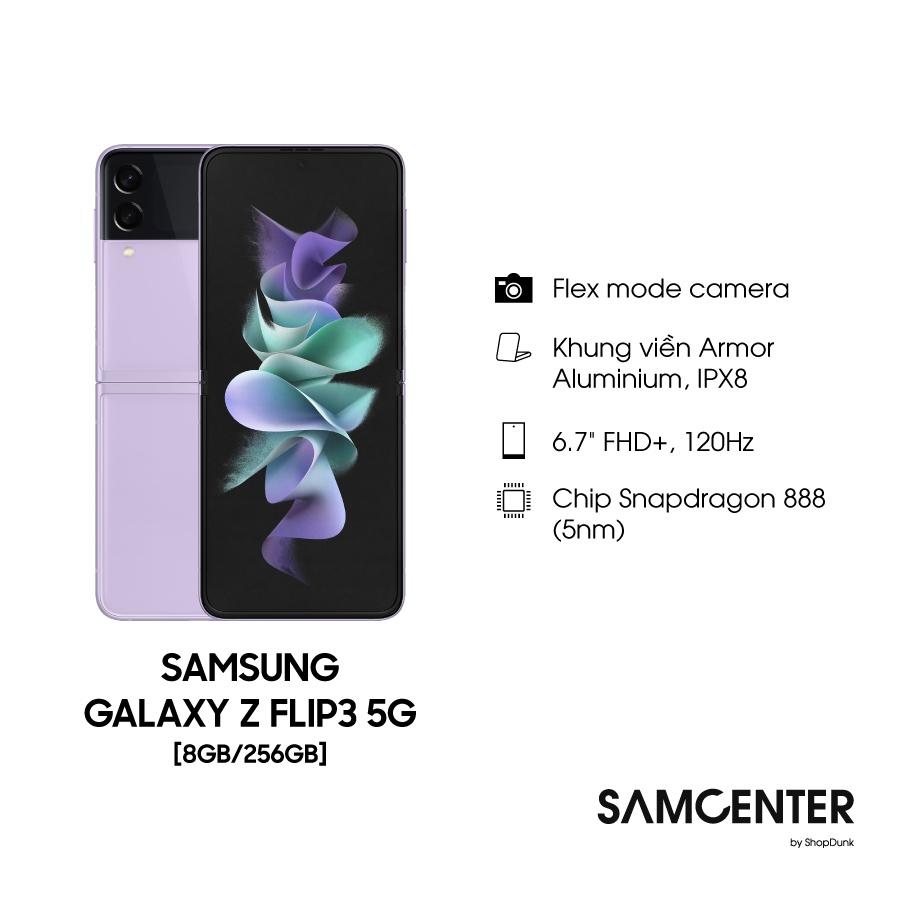 Điện Thoại Samsung Galaxy Z Flip3 5G 8GB/256GB - Hàng chính hãng chưa active