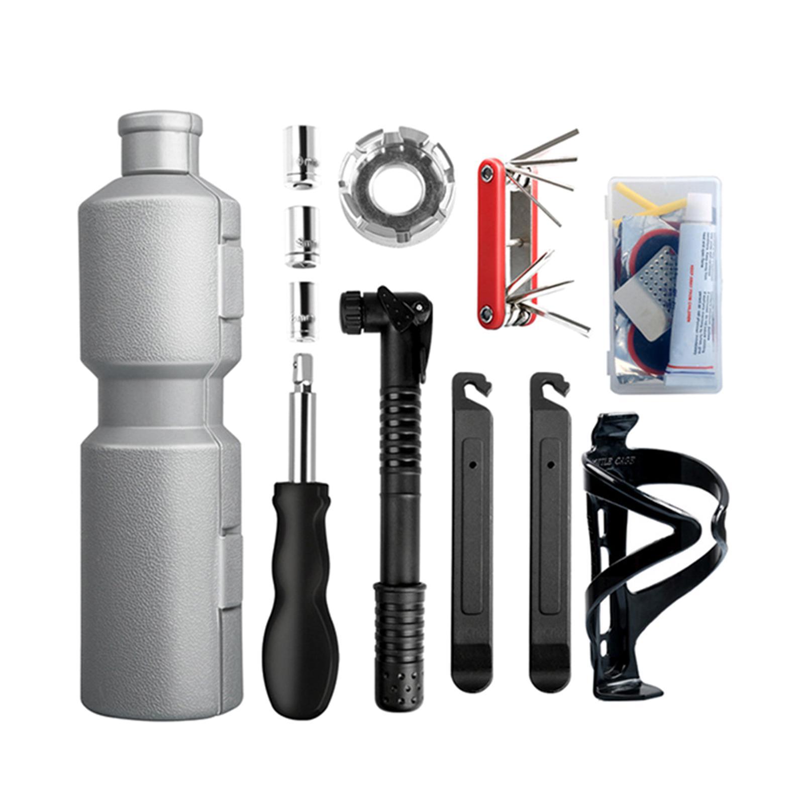Bike Repair Tools Key Wrench Tire Lever Fixed Set for Road Bikes