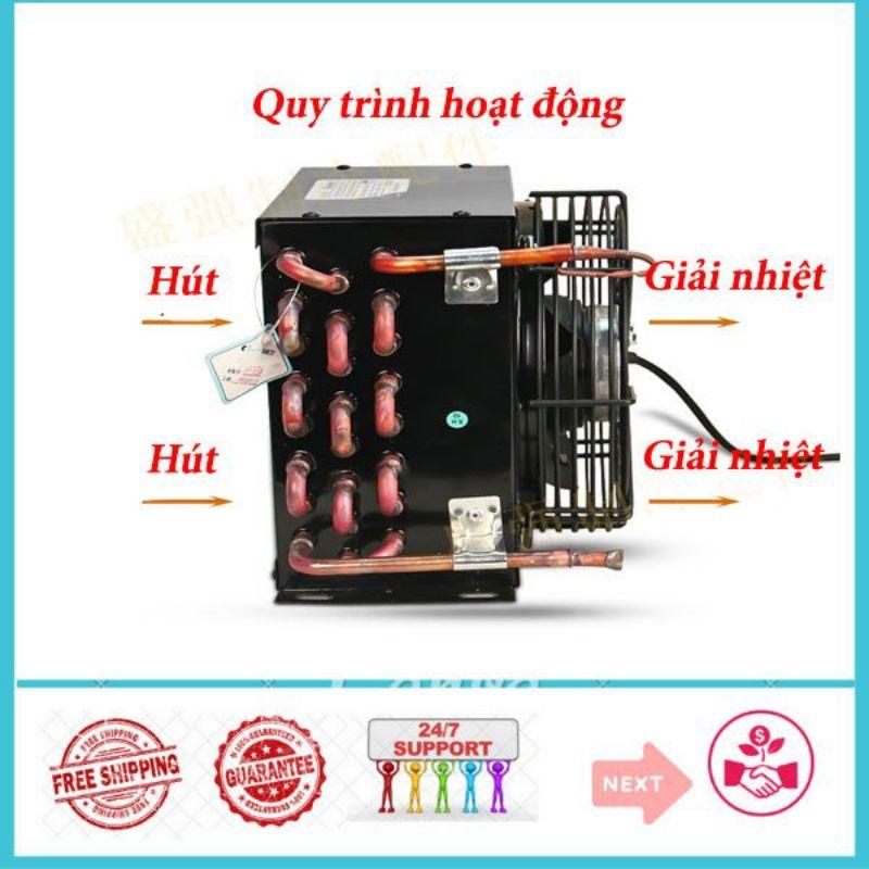 DÀN NÓNG COIL CÔNG SUẤT 1000W KÈM QUẠT 60W Model FNA 1.0/4.4 1/2HP SỬ DỤNG RỘNG RÃI TRONG CÁC CÔNG TRÌNH LÀM LẠNH