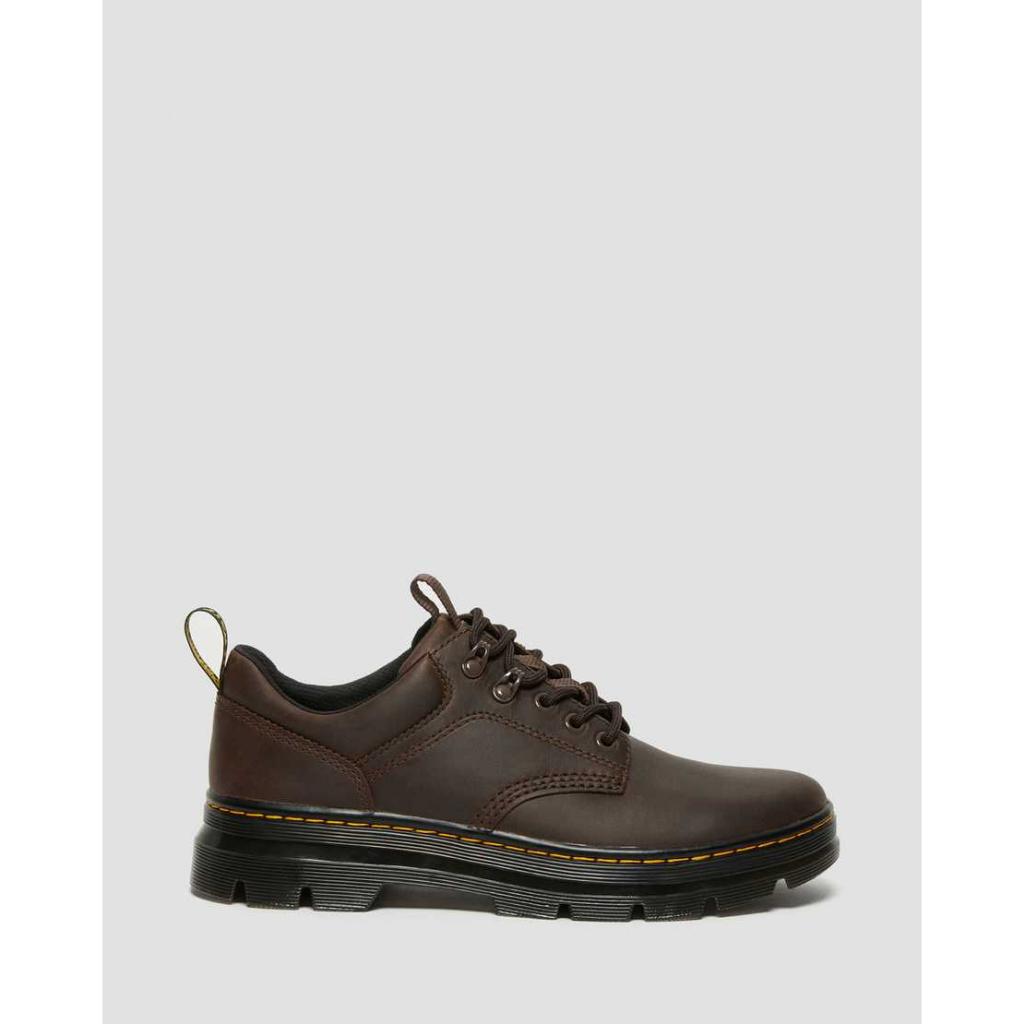 Giày Dr. Martens Hoàng Phúc Reeder Crazy Horse Leather Utility Shoes Màu Nâu Lịch Lãm