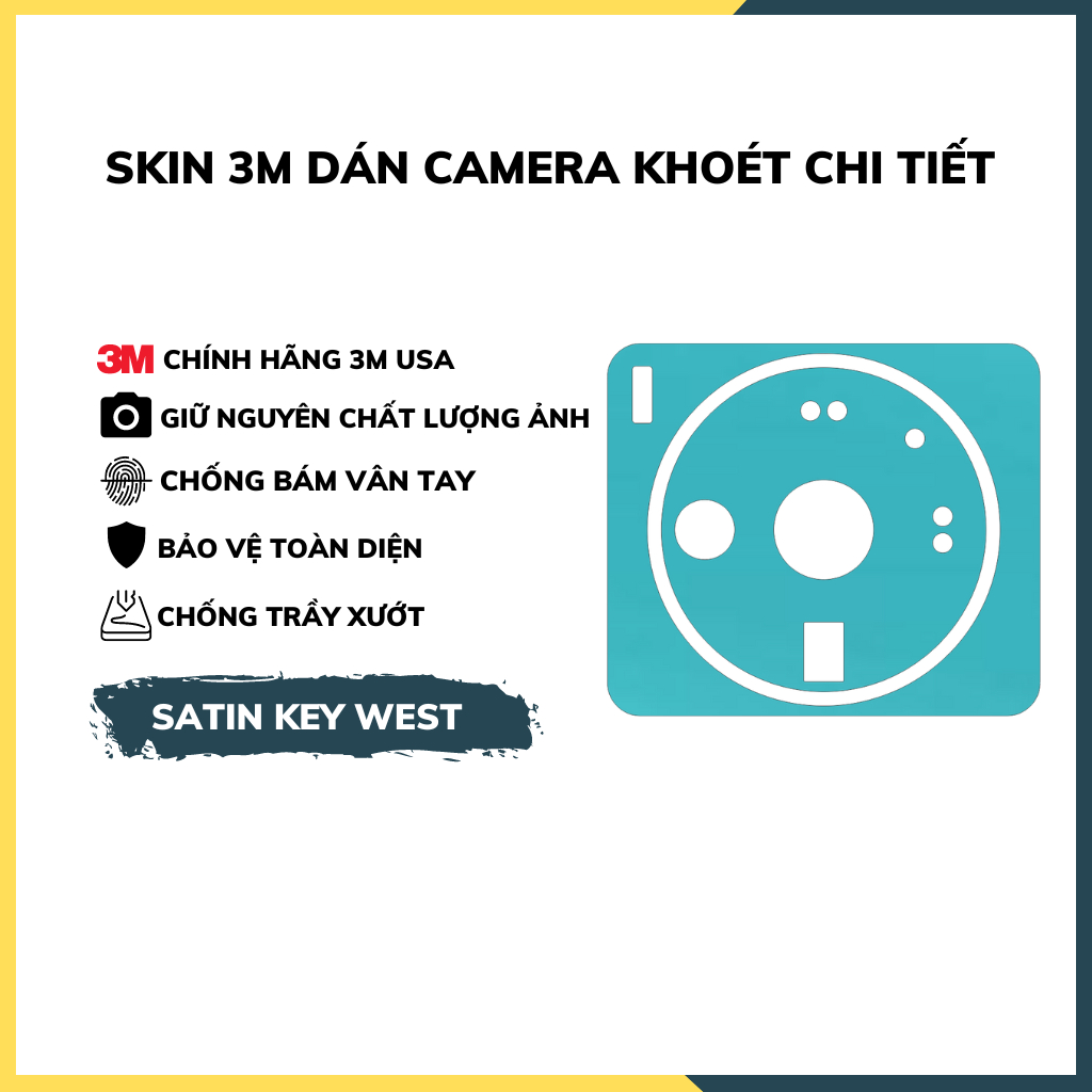 Miếng dán camera mi 12s ultra skin chống trầy xướt mua 1 tặng 1 phụ kiện huỳnh tân store