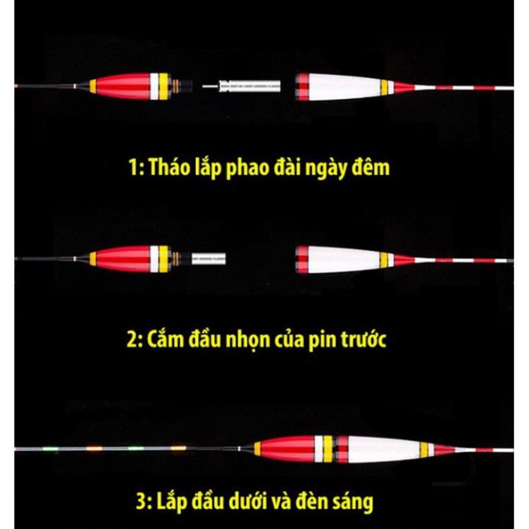 Pin Điện Tử CR-425 Chuyên lắp phao câu đài câu đêm PIN-CR-425