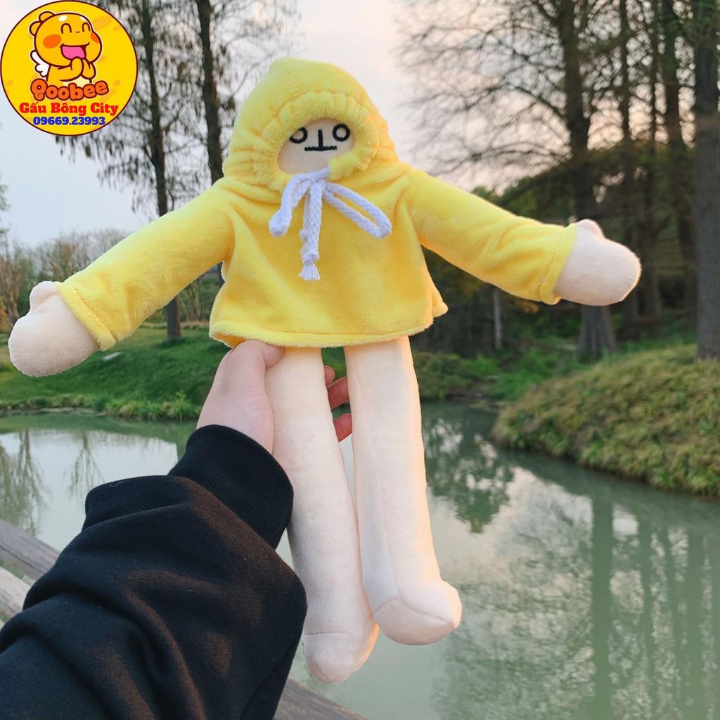 Người Chuối Nhồi Bông Trầm Cảm Lelush Đáng Yêu - Banana Man 35cm Cao Cấp Gấu Bông City