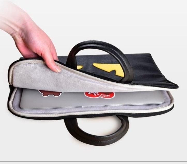 Cặp Laptop Macbook, Túi Laptop Macbook Chống Sốc Cho Cả Nam và Nữ, Chống Sốc Lót Nhung Êm Ái, Túi Laptop 14inch và 15.6inch