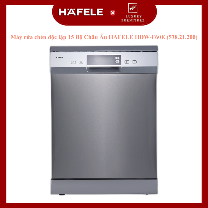 MÁY RỬA CHÉN ĐỘC LẬP HÄFELE HDW-F60E - Hàng chính hãng (538.21.200)