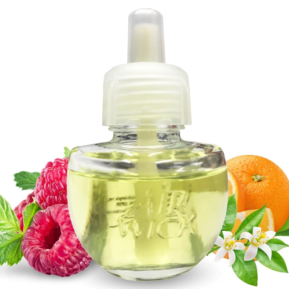 Chai tinh dầu cắm điện Air Wick Refill AWK3158 Fresh Raspberry & Blooming Citrus 19ml , sử dụng điện 220V