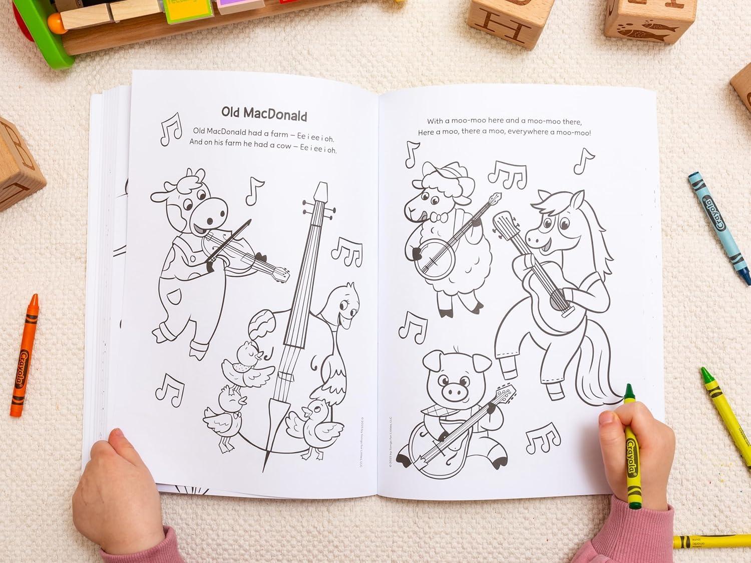 Sách ngoại văn: Ms Rachel - My First Colouring Book