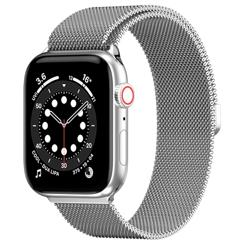 Dây đeo cho Apple Watch Series (1~7/ SE) SwitchEasy (38/40/41mm) Mesh Stainless Steel -Hàng chính hãng