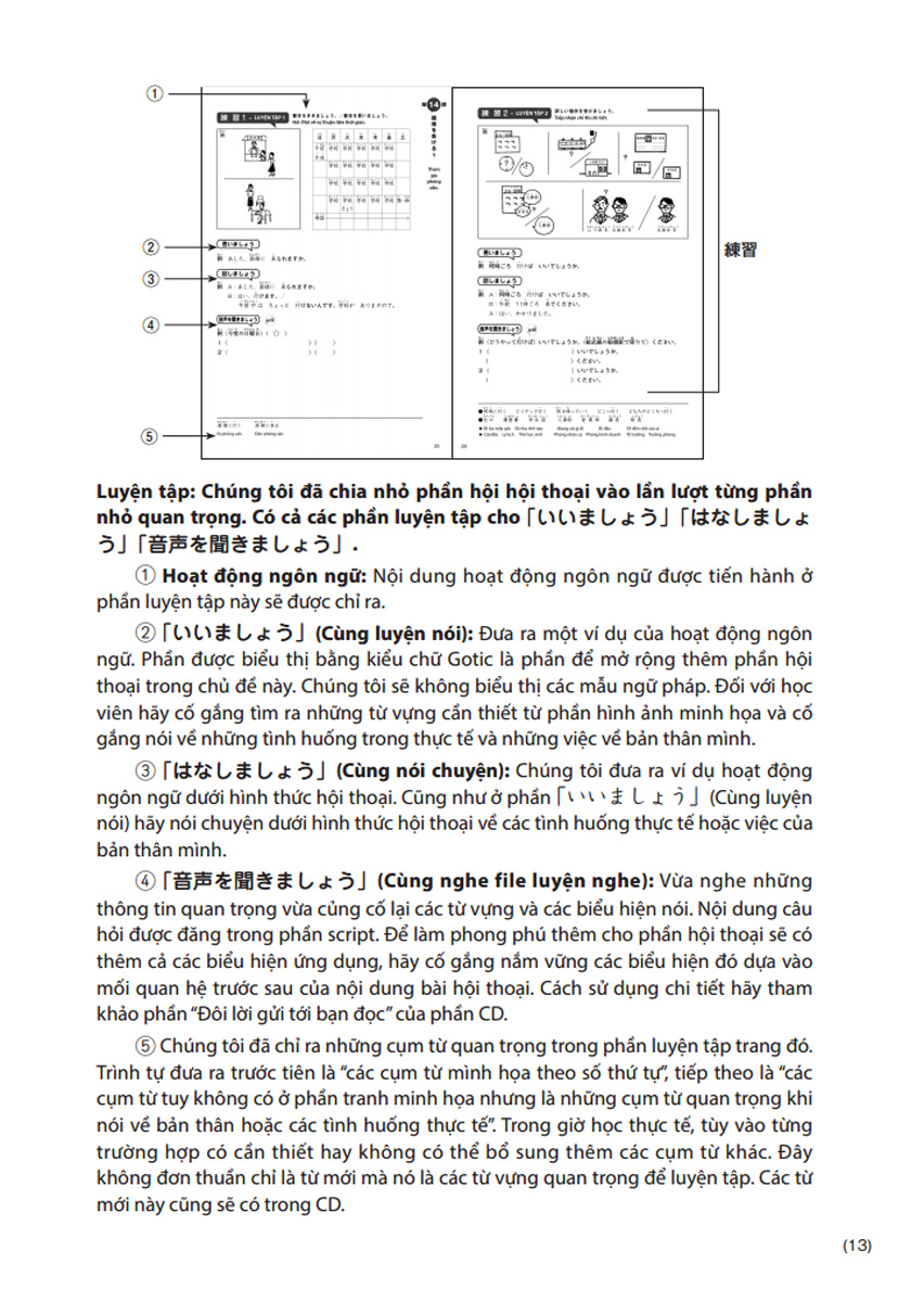 Giáo Trình Tiếng Nhật Tổng Hợp Dành Cho Người Việt Sơ Cấp - Tập 2 (Kèm CD) _MT